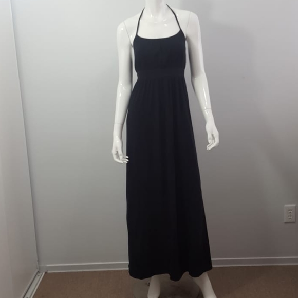 Gap Body Spaghetti Tie Back Halter Dress Size XL - Picture 1 of 3